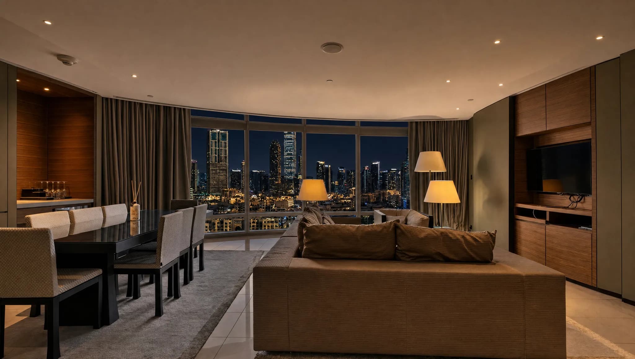 Élégant appartement 2 chambres dans les Armani Residences du centre-ville - 20