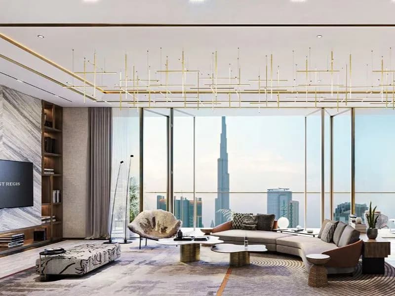 بنتهاوس بإطلالة 360° على وسط المدينة في مقامات سانت ريجيس