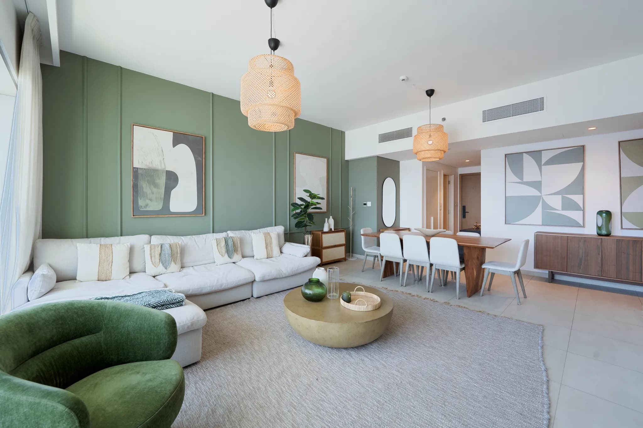 Remarkable 3-bedroom apartment in Downtown Views 2 for rent
