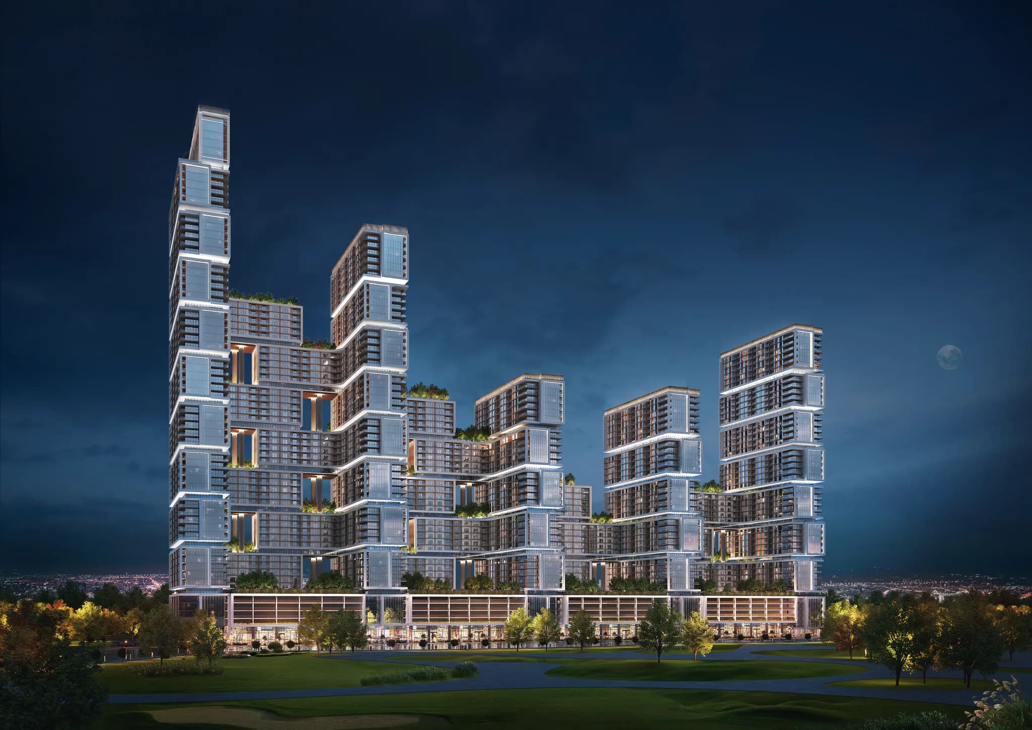 Rare duplex 3 chambres avec golf et vue sur la ville à Ras Al Khor - 3