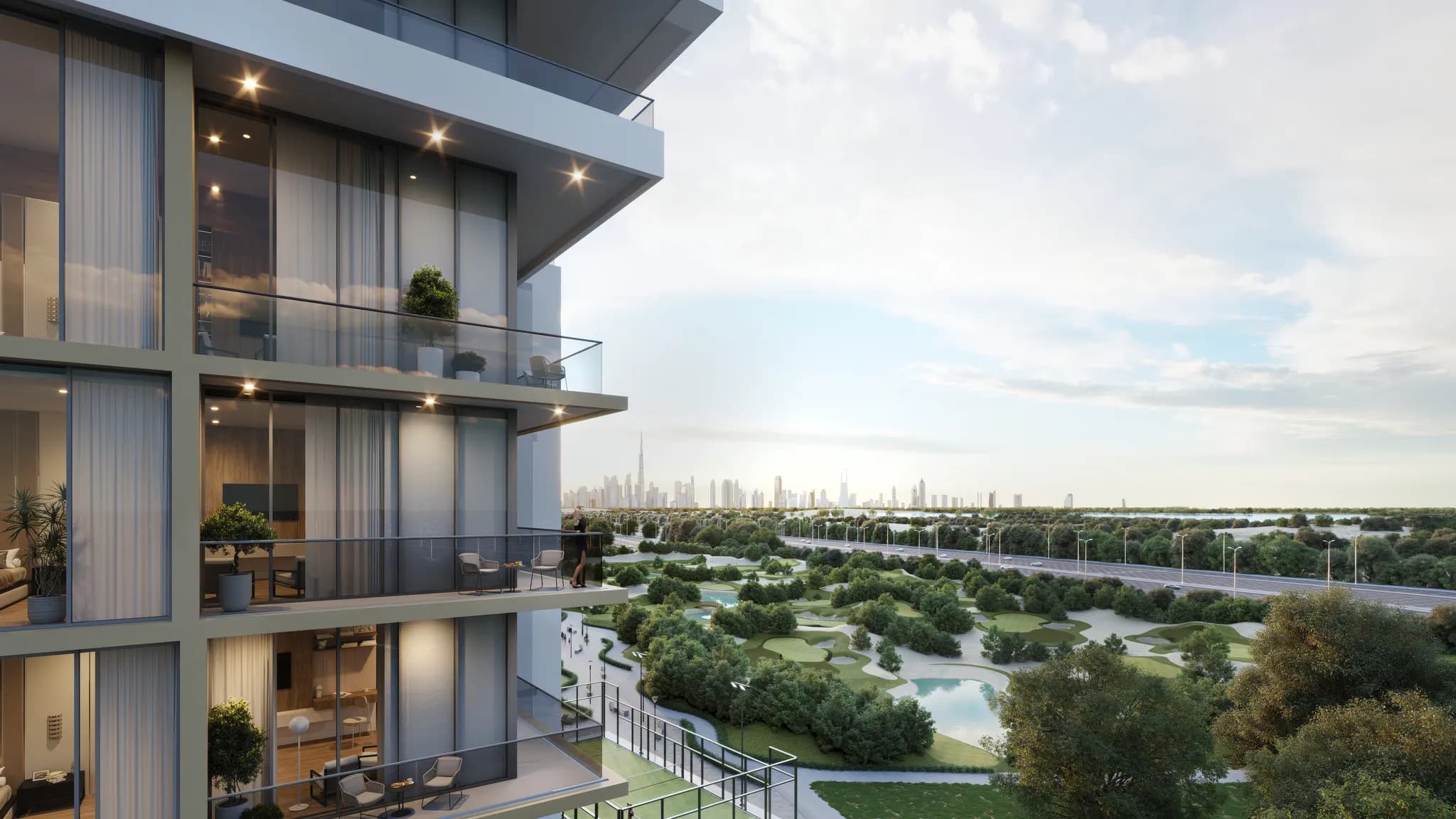 Rare duplex 3 chambres avec golf et vue sur la ville à Ras Al Khor - 8