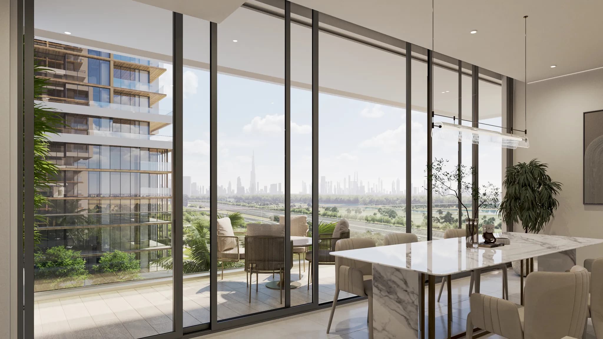 Rare duplex 3 chambres avec golf et vue sur la ville à Ras Al Khor - 11