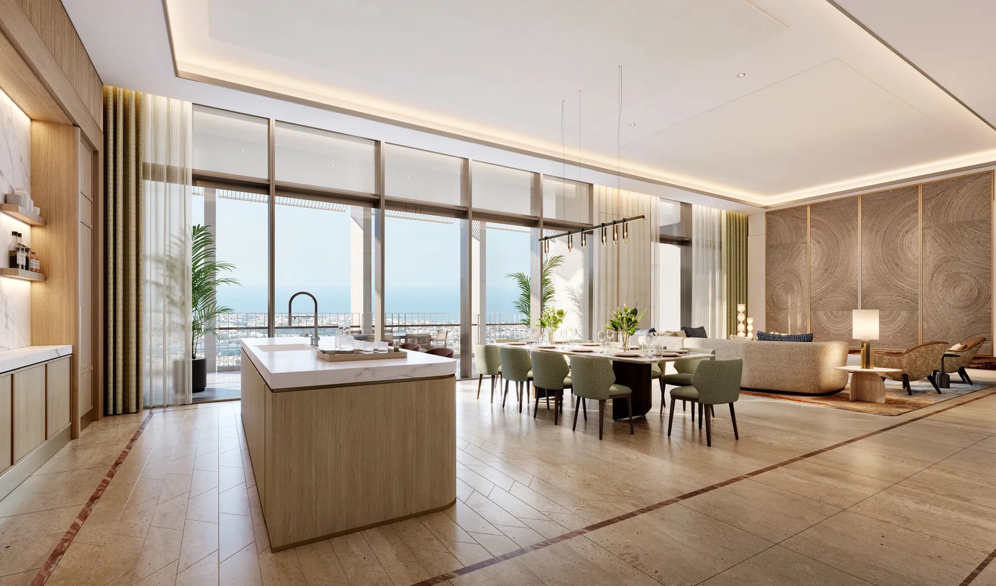 Appartement de 3 chambres à vendre dans Four Seasons Private Residences - 1