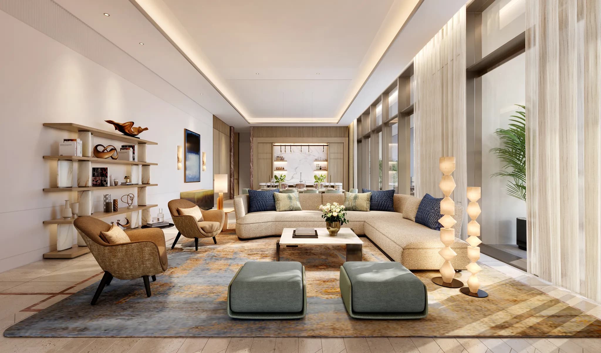 Appartement 4 chambres à vendre dans Four Seasons Private Residences DIFC